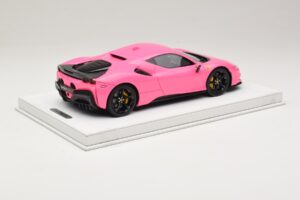 Ferrari SF90 Pack Fiorano Läikiv Qatar Pink BBR 1:18 RACELINE137 Vaik - pilt 2/7