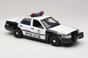 Ford Crown Victoria Police Interceptor The Hangover Movie Greenlight 1:18 12911 Metall - pilt 4/6