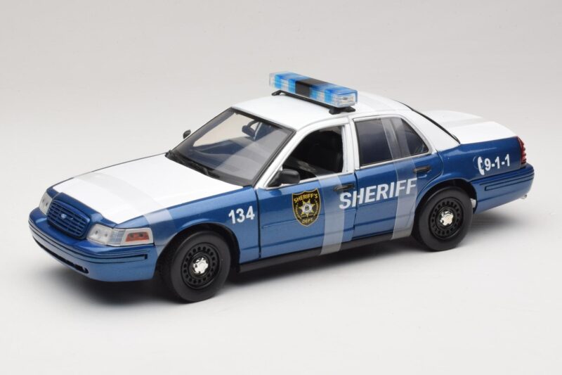 Ford Crown Victoria Police Interceptor The Walking Dead Greenlight 1:18 12957 Metall