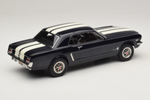 Ford Mustang Nightmist Blue Norev 1:18 182805 Metall - pilt 2/6