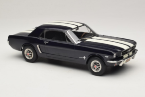 Ford Mustang Nightmist Blue Norev 1:18 182805 Metall - pilt 4/6