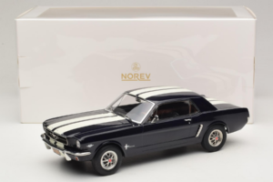 Ford Mustang Nightmist Blue Norev 1:18 182805 Metall - pilt 6/6