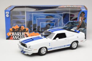 Ford Mustang II Cobra II Charlie's Angels Movie Greenlight 1:18 12880 Metall - pilt 8/8