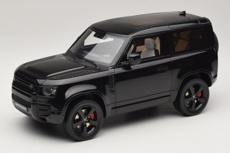 Land Rover Defender 90 L663 P400 X-Dynamic HSE Santorini Black GT Spirit 1:18 GT992 Vaik