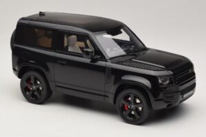 Land Rover Defender 90 L663 P400 X-Dynamic HSE Santorini Black GT Spirit 1:18 GT992 Vaik - pilt 4/6