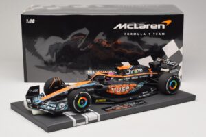 McLaren MCL36 #3 D. Ricciardo Abu Dhabi GP 2022 Minichamps 1:18 537224003 Vaik - pilt 7/7