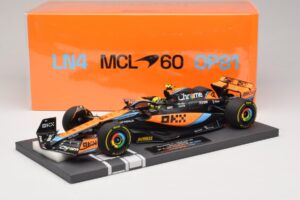 McLaren MCL60 #4 L. Norris 2nd Place Hungarian GP 2023 Minichamps 1:18 537233004 Vaik - pilt 7/7