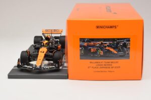 McLaren MCL60 #4 L. Norris 2nd Place Japanese GP 2023 Minichamps 1:18 537233504 Vaik - pilt 6/7