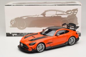 Mercedes AMG GT Black Series C190 Oranž Hõbevelgedega Minichamps 1:18 110032024 Metall - pilt 8/8