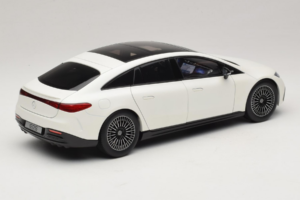 Mercedes EQS V297 Manufaktur Opalite White NZG 1:18 B66961049 Metall - pilt 3/8