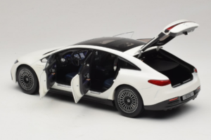 Mercedes EQS V297 Manufaktur Opalite White NZG 1:18 B66961049 Metall - pilt 5/8