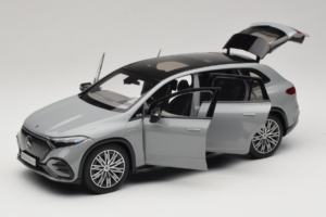 Mercedes EQS SUV X296 Manufaktur Alpine Grey NZG 1:18 B66960591 Metall - pilt 2/8