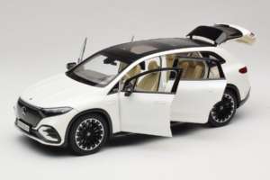Mercedes EQS SUV X296 Manufaktur Diamond White NZG 1:18 B66960590 Metall - pilt 2/8