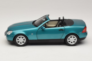 Mercedes SLK R170 Vivianite Green Norev 1:18 183021 Metall - pilt 6/10