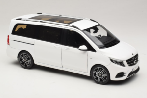 Mercedes V-Class W447 AMG Line Valge Norev 1:18 183876 Metall - pilt 6/8