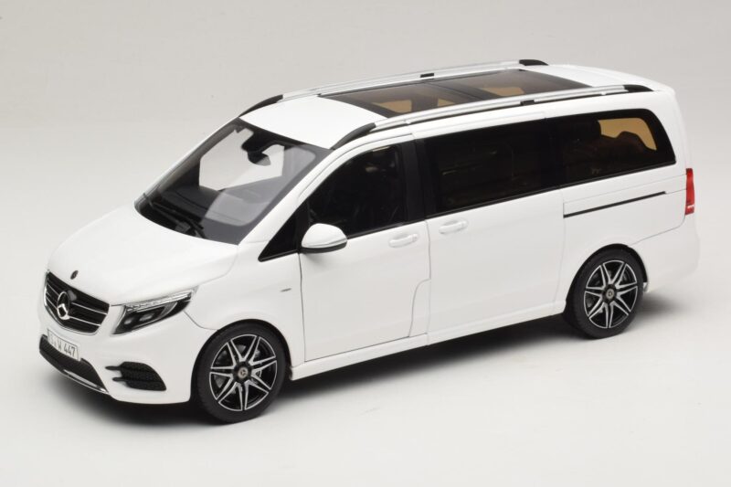 Mercedes V-Class W447 AMG Line Valge Norev 1:18 183876 Metall