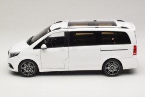 Mercedes V-Class W447 AMG Line Valge Norev 1:18 183876 Metall - pilt 5/8