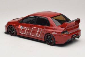 Mitsubishi Lancer Evolution IX MR Fast & Furious Punane Ignition Model 1:18 2374 Vaik - pilt 5/6