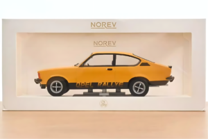 Opel Kadett C Rallye 2.0E Brilliant Ochre Norev 1:18 183659 Metall - pilt 2/2