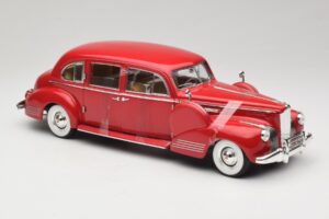 Packard Super Eight One-Eighty Punane Greenlight 1:18 12971 Metall - pilt 4/6