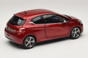 Peugeot 208 GTI Rubis Red Norev 1:18 184700 Metall - pilt 3/8