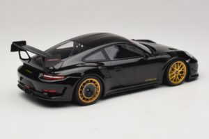 Porsche 911 992 GT3 RS Manthey Racing Must Kuldsete Veljedega Minichamps 1:18 MR-911-GT3RS-1804 Metall - pilt 2/6
