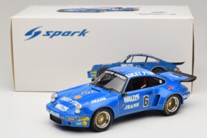 Porsche 911 RSR #6 Wallys Jeans Nurburgring 1974 Spark 1:18 18S088 Vaik - pilt 6/6