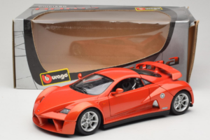 Giugiaro Prima Oranž Bburago 1:18 33130-M1 Metall - pilt 8/8