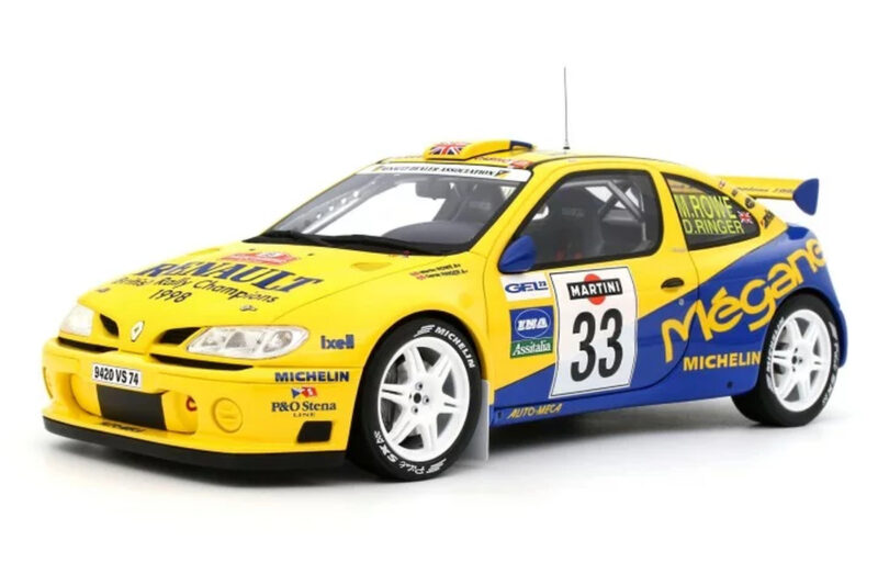 Renault Megane Maxi #33 P. Bugalski / J-P. Chiaroni Rally Sanremo 1998 Otto 1:18 OT1195 Vaik