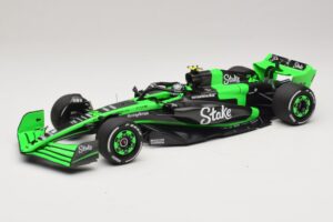 Stake Kick Sauber C44 G. Zhou Emilia Romagna GP 2024 Minichamps 1:18 117240124 Vaik