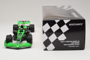Stake Kick Sauber C44 G. Zhou Emilia Romagna GP 2024 Minichamps 1:18 117240124 Vaik - pilt 6/7