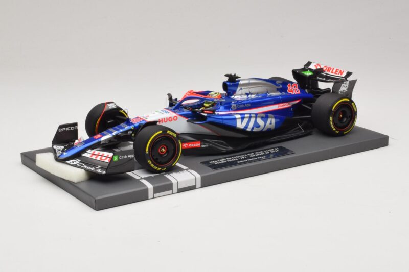 Visa Cash App RB VCARB 01 A. Iwasa FP1 Japanese GP 2024 Minichamps 1:18 117240440 Vaik