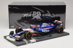 Visa Cash App RB VCARB 01 A. Iwasa FP1 Japanese GP 2024 Minichamps 1:18 117240440 Vaik - pilt 7/7