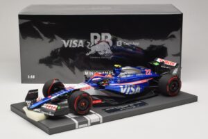 Visa Cash App RB VCARB 01 Y. Tsunoda 2024 Minichamps 1:18 117240122 Vaik - pilt 7/7