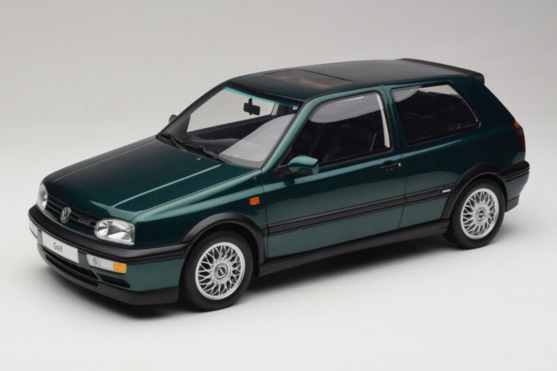 Volkswagen Golf Mk3 VR6 Carat Dragon Green Otto 1:12 G099 Vaik