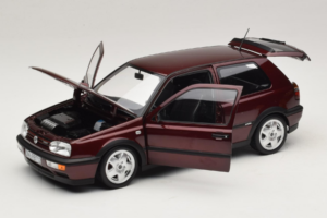 Volkswagen Golf VR6 Mk3 Indian Red Piiratud Väljaanne Norev 1:18 188505 Metall - pilt 2/8
