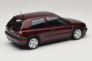 Volkswagen Golf VR6 Mk3 Indian Red Piiratud Väljaanne Norev 1:18 188505 Metall - pilt 3/8