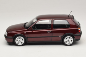 Volkswagen Golf VR6 Mk3 Indian Red Piiratud Väljaanne Norev 1:18 188505 Metall - pilt 4/8