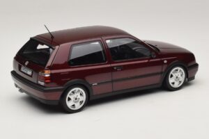 Volkswagen Golf VR6 Mk3 Indian Red Piiratud Väljaanne Norev 1:18 188505 Metall - pilt 3/8