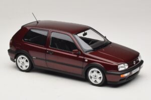 Volkswagen Golf VR6 Mk3 Indian Red Piiratud Väljaanne Norev 1:18 188505 Metall - pilt 6/8