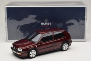 Volkswagen Golf VR6 Mk3 Indian Red Piiratud Väljaanne Norev 1:18 188505 Metall - pilt 8/8