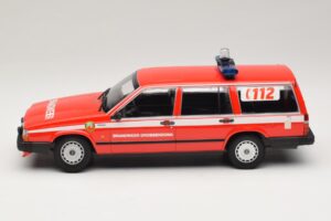 Volvo 740 GL Universaal Brandweer Grobbendonk Minichamps 1:18 155171795 Metall - pilt 3/6