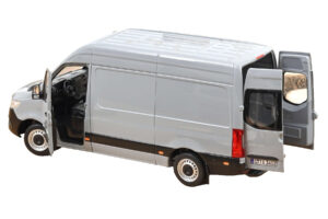 Mercedes Sprinter Hall Norev 1:18 183042 Metall - pilt 3/6