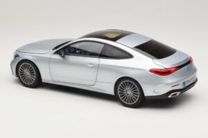 Mercedes CLE C236 Kupee Hightech Silver Norev 1:18 183939 Metall - pilt 7/8