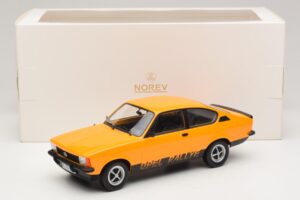 Opel Kadett C Rallye 2.0E Brilliant Ochre Norev 1:18 183659 Metall - pilt 6/6