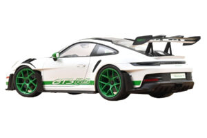 Porsche 911 992 GT3 RS Tribute to Carrera RS Valge Python Green Norev 1:12 127535 Metall - pilt 2/4