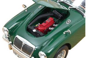 MG MGA British Racing Green Norev 1:18 182610 Metall - pilt 5/5
