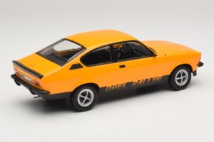 Opel Kadett C Rallye 2.0E Brilliant Ochre Norev 1:18 183659 Metall - pilt 2/6