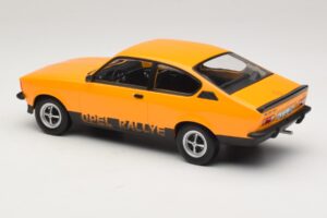 Opel Kadett C Rallye 2.0E Brilliant Ochre Norev 1:18 183659 Metall - pilt 5/6