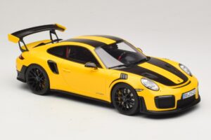 Porsche 911 GT2 RS 991.2 Nurburgring Lap Record Kollane GT Spirit 1:18 GT972 Vaik - pilt 4/6